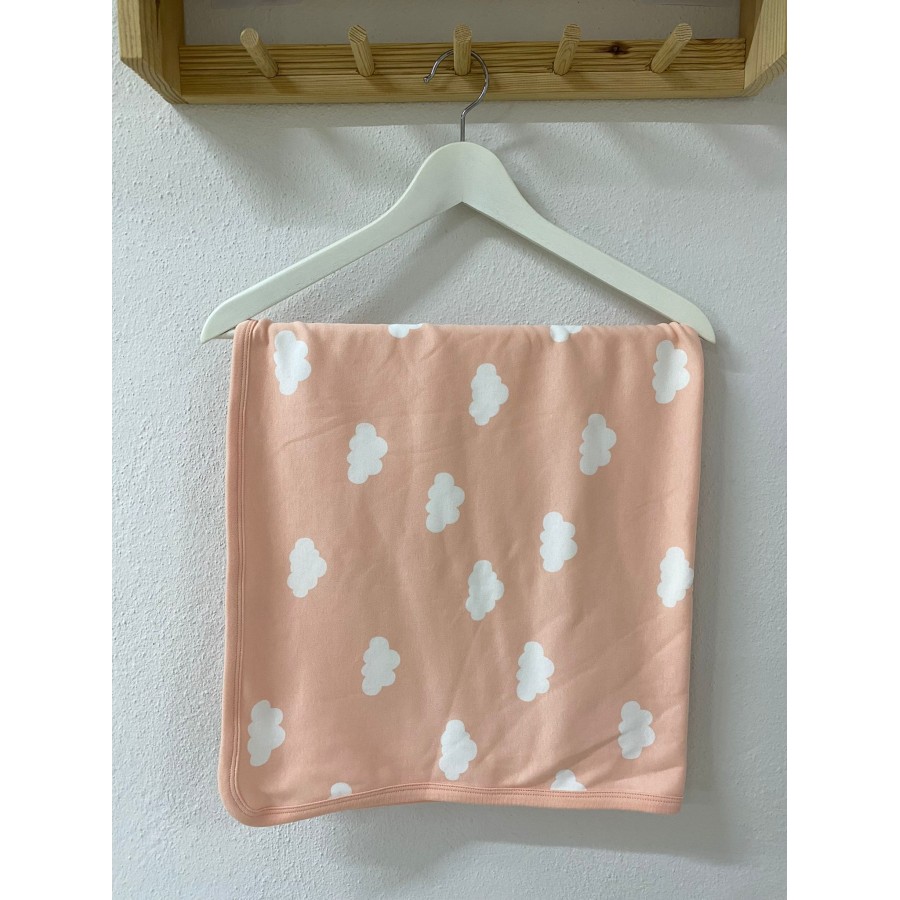 Çift Kat %100 Pamuk Bebek Battaniyesi | 80x80 cm | Nefes Alabilen, Yumuşak ve Doğal Kumaş - Görsel 2
