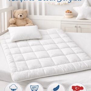 Özdilek Bebek Yorganı 95×145 cm | %100 Pamuk & Silikon Elyaf | Yumuşak, Nefes Alabilir Bebek Yorganı